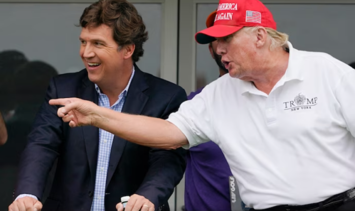 Trump To Release Taped Interview With Tucker Carlson, Skipping GOP Debate - The Times Post