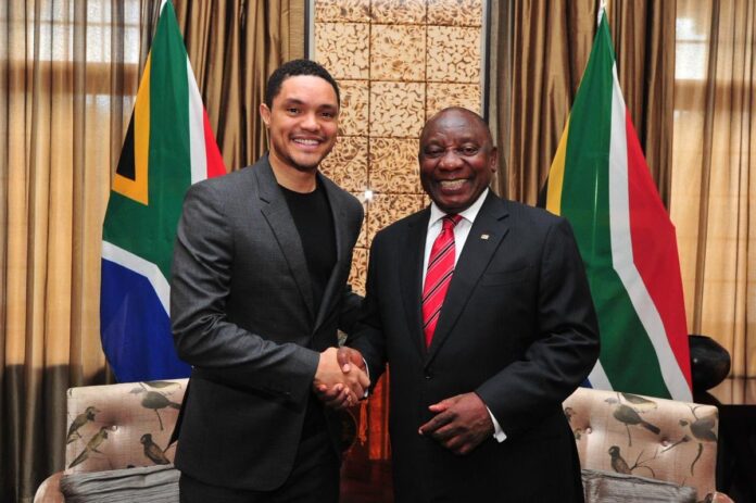Trevor Noah's Take On Cyril Ramaphosa As President: A Comic Perspective - The Times Post