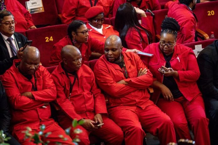 EFF at SONA EFF Back In Court To Challenge Parliamentary Sanctions To Attend Sona - The Times Post