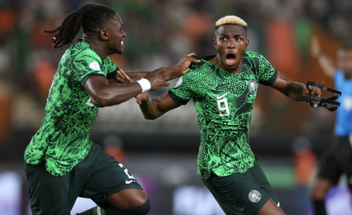 Super Eagles Beats Bafana Bafana To Reach AFcon 2023 Finals - The Times Post