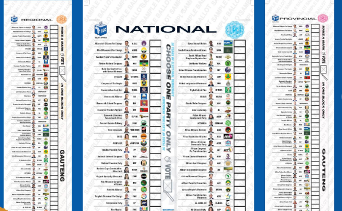 Ballot Sample Understanding The Three Ballot Papers In Upcoming Election-TimesPost