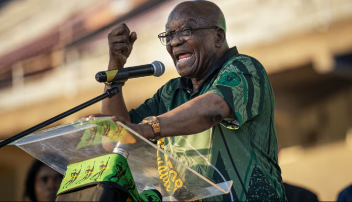 J Zuma MK Party Supporters Stage Mock Funeral For ANC After Election Defeat - The Times Post
