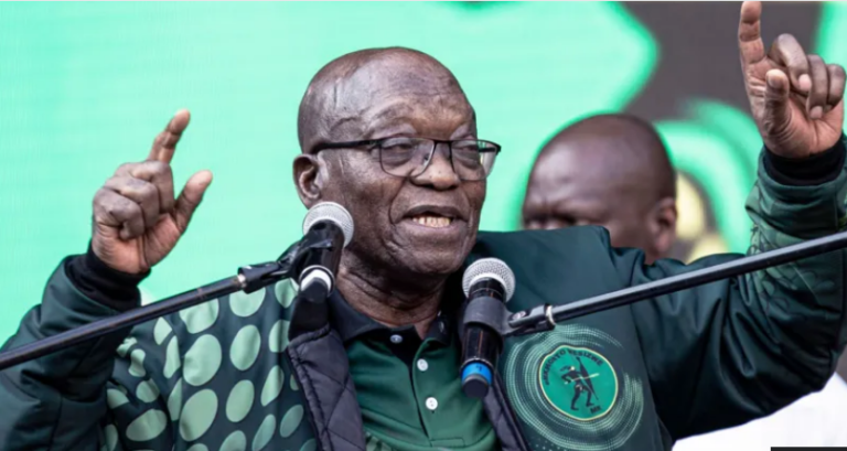 Watch| Jacob Zuma's Voter Appearance In Nkandla-TimesPost