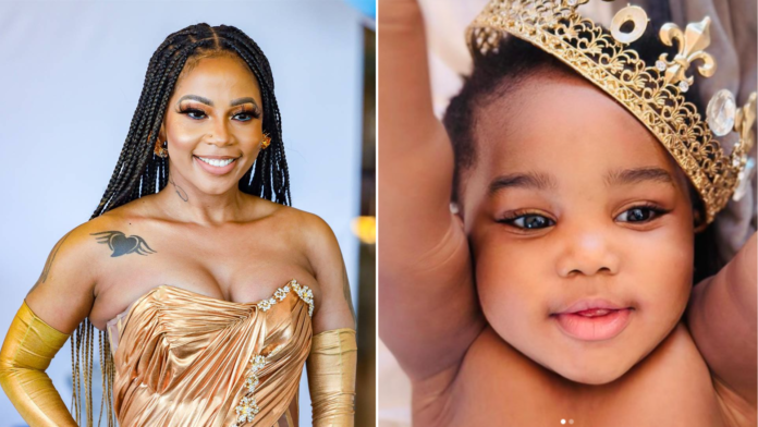 Kelly Khumalo Melts Hearts By Revealing Her Youngest Daughter's Adorable Face - The Times Post