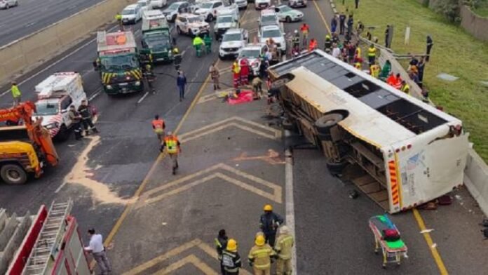 Bus-accident-1 City Of Ekurhuleni Confirms Bus In Deadly R21 Crash Was Roadworthy As 16 Lives Lost - The Times Post