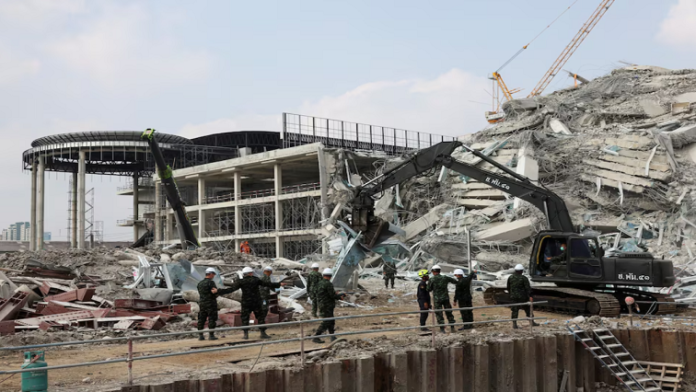 MYNAMAR Myanmar Earthquake Death Toll Reaches 700 As Rescue Operations Continue - The Times Post