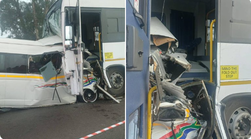 Accident Multiple People Killed After Bus And Taxi Crash Near Standerton In Mpumalanga - The Times Post