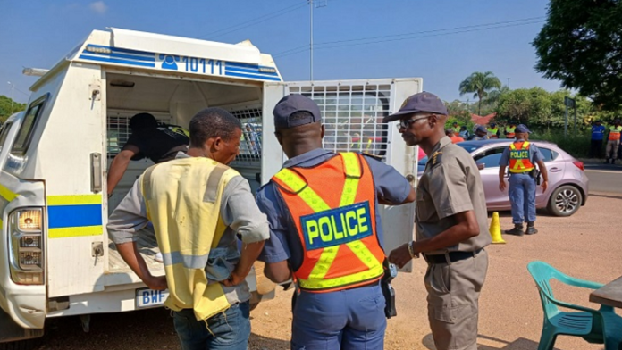 Police van IMC Warns South Africans Against Conducting Immigration Identity Checks - The Times Post
