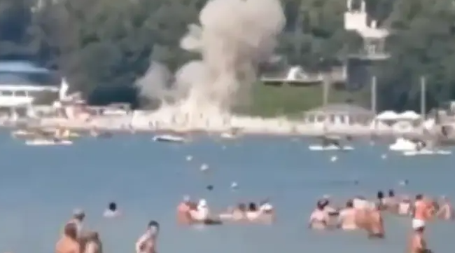 Drone Drone Strike On Russian Black Sea Beach Kills Seven, Including Three Children-The Times Post