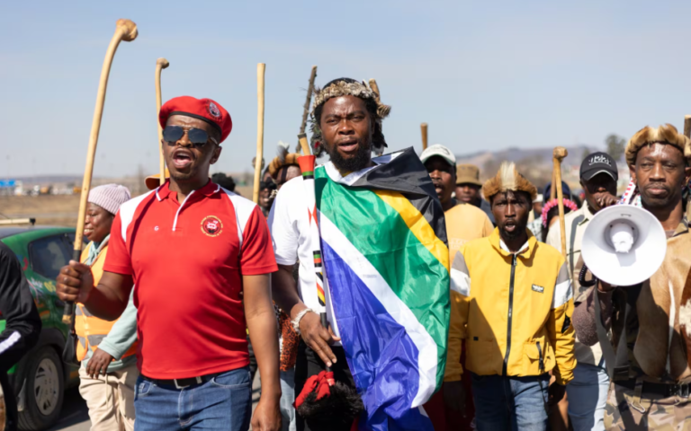 Police Detain 80 Marchers After Anti-Illegal Foreign Nationals Protest Turns Violent In Kranskop