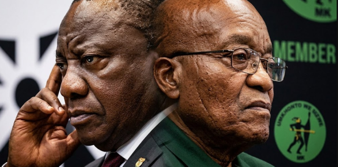 Zuma J Jacob Zuma Takes Aim At Cyril Ramaphosa: "We Have A Crook Running The Country"